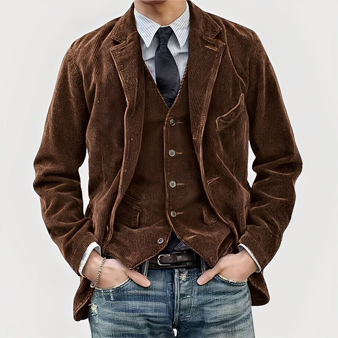Vladimir – Vintage Corduroy Jacket and Vest