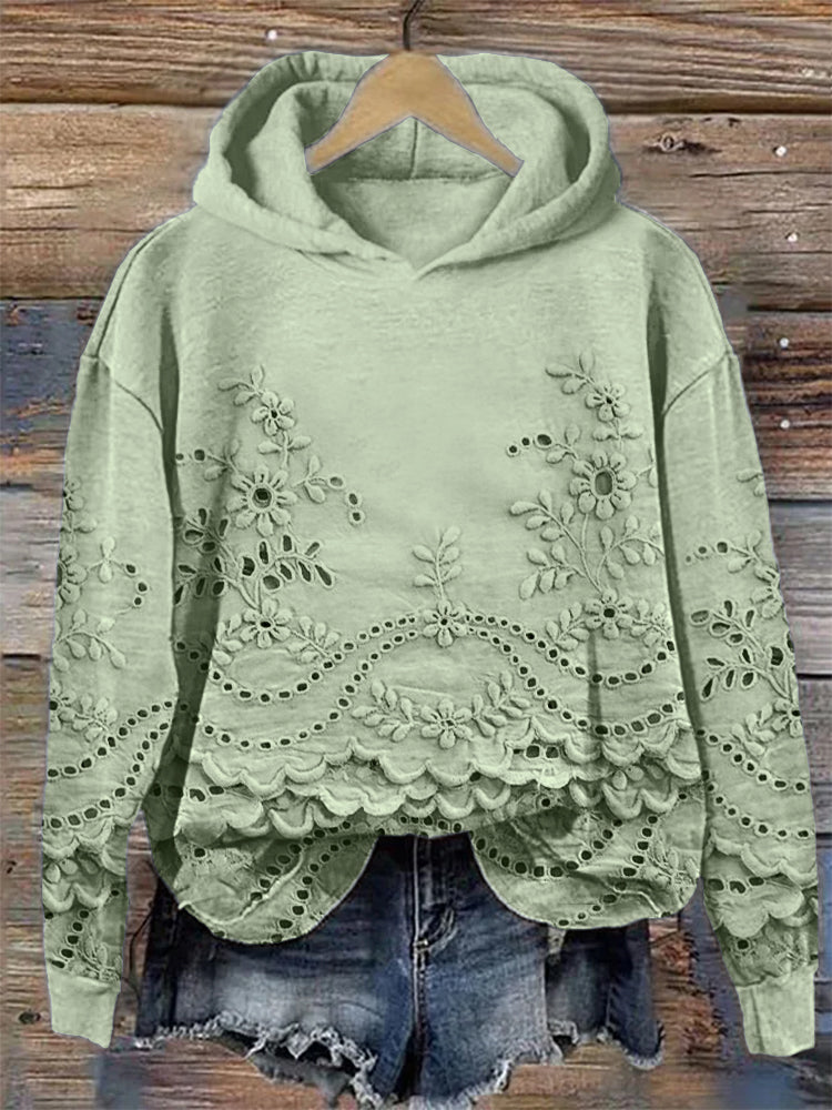 Ravella – Vintage Printed Hoodie