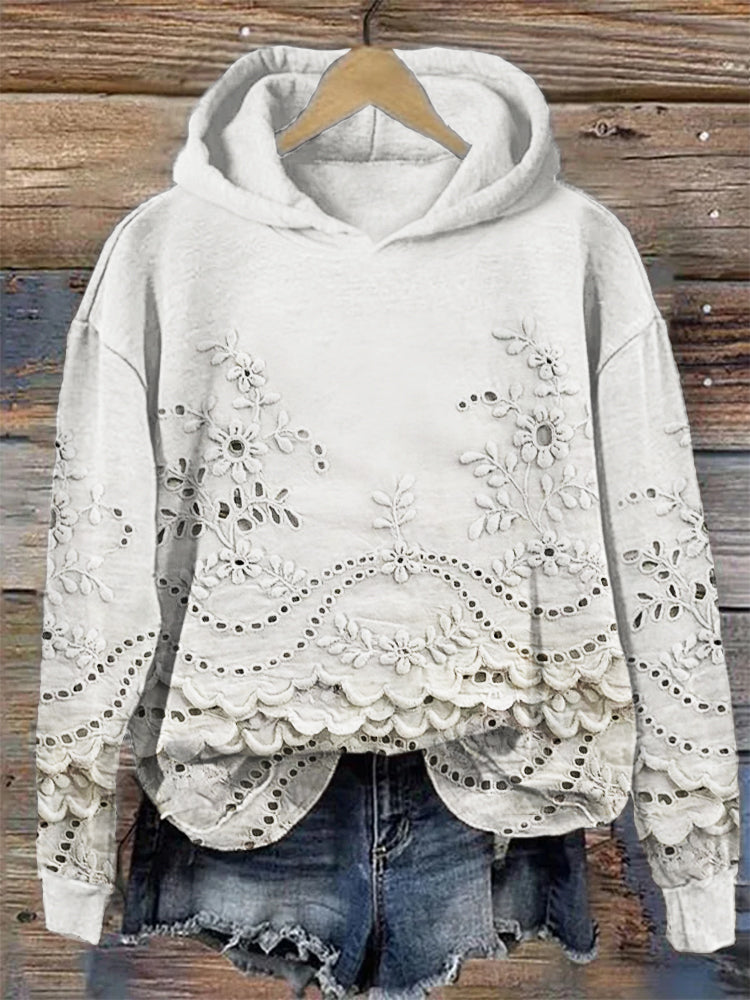 Ravella – Vintage Printed Hoodie