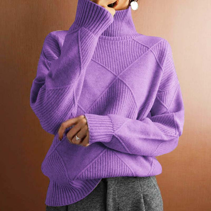 Denise – Casual Solid Colored Sweater
