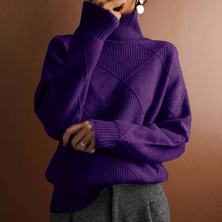 Denise – Casual Solid Colored Sweater