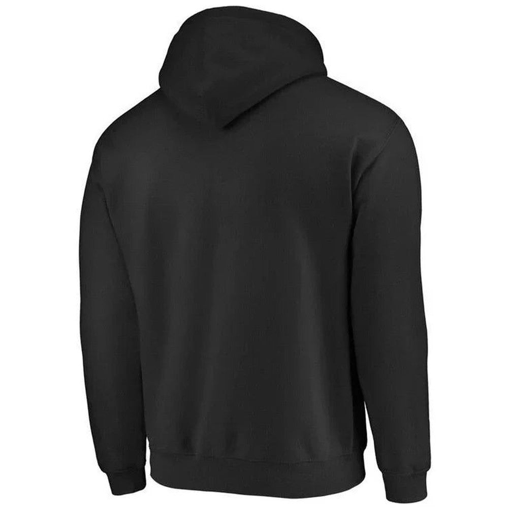 Men's Pullover Hoodie with Kangaroo Pocket - Orson - Black