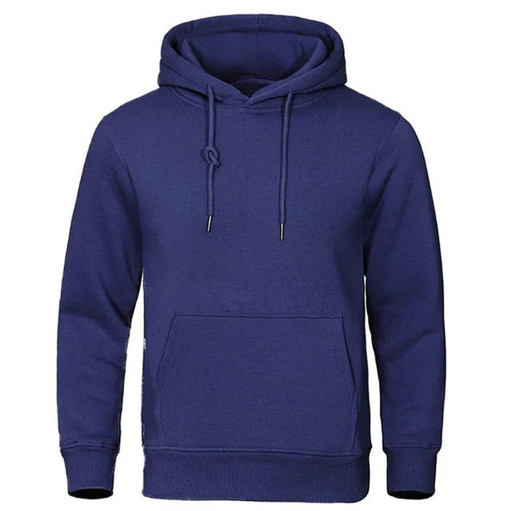 Men's Pullover Hoodie with Kangaroo Pocket - Orson - Navy