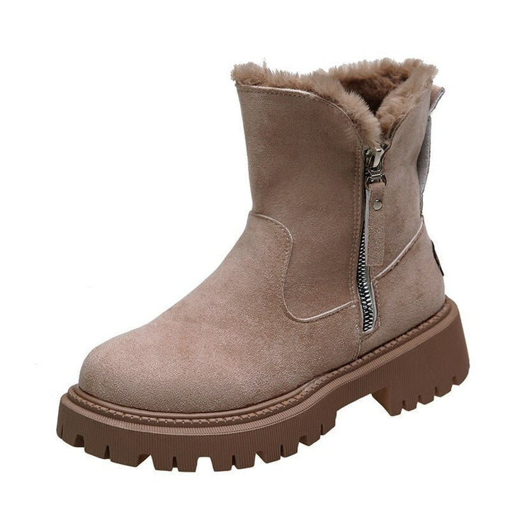 Women's Faux Fur Lined Winter Boots - Hollis - Apricot